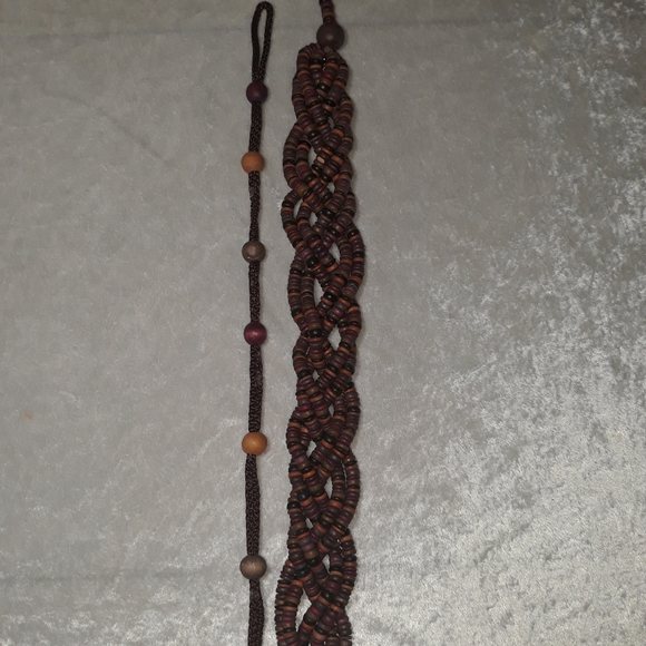 1980s wooden belt - Picture 7 of 8